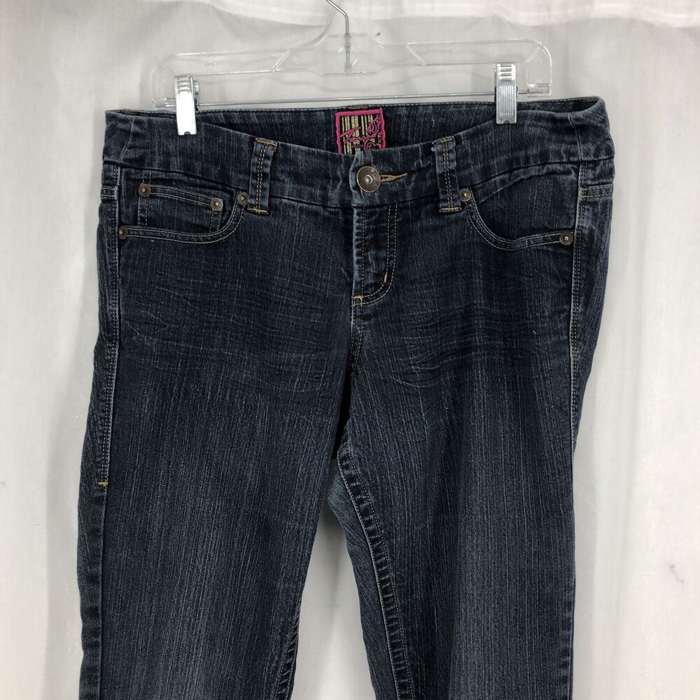 Torrid Jeans Blue Dark Wash Denim Tapered LDS737026TS Sz 12 (34x29)